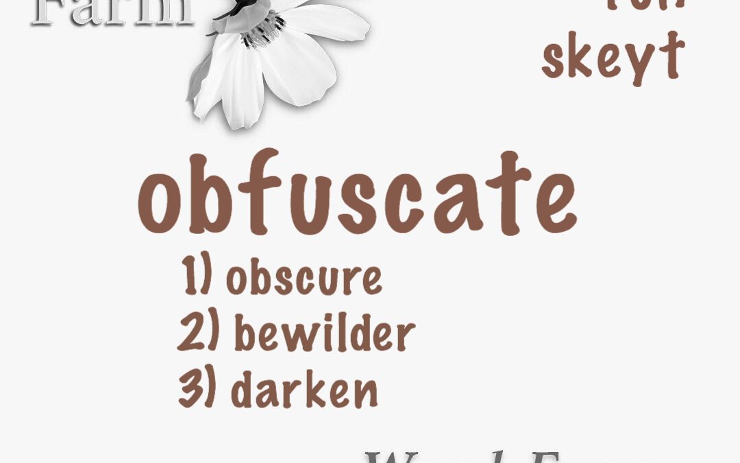 obfuscate